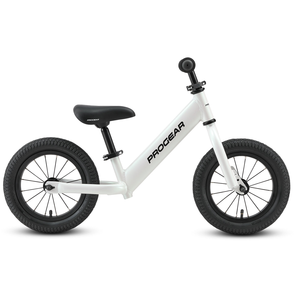 DuraLite 12" Kids Balance Bike Pearl White