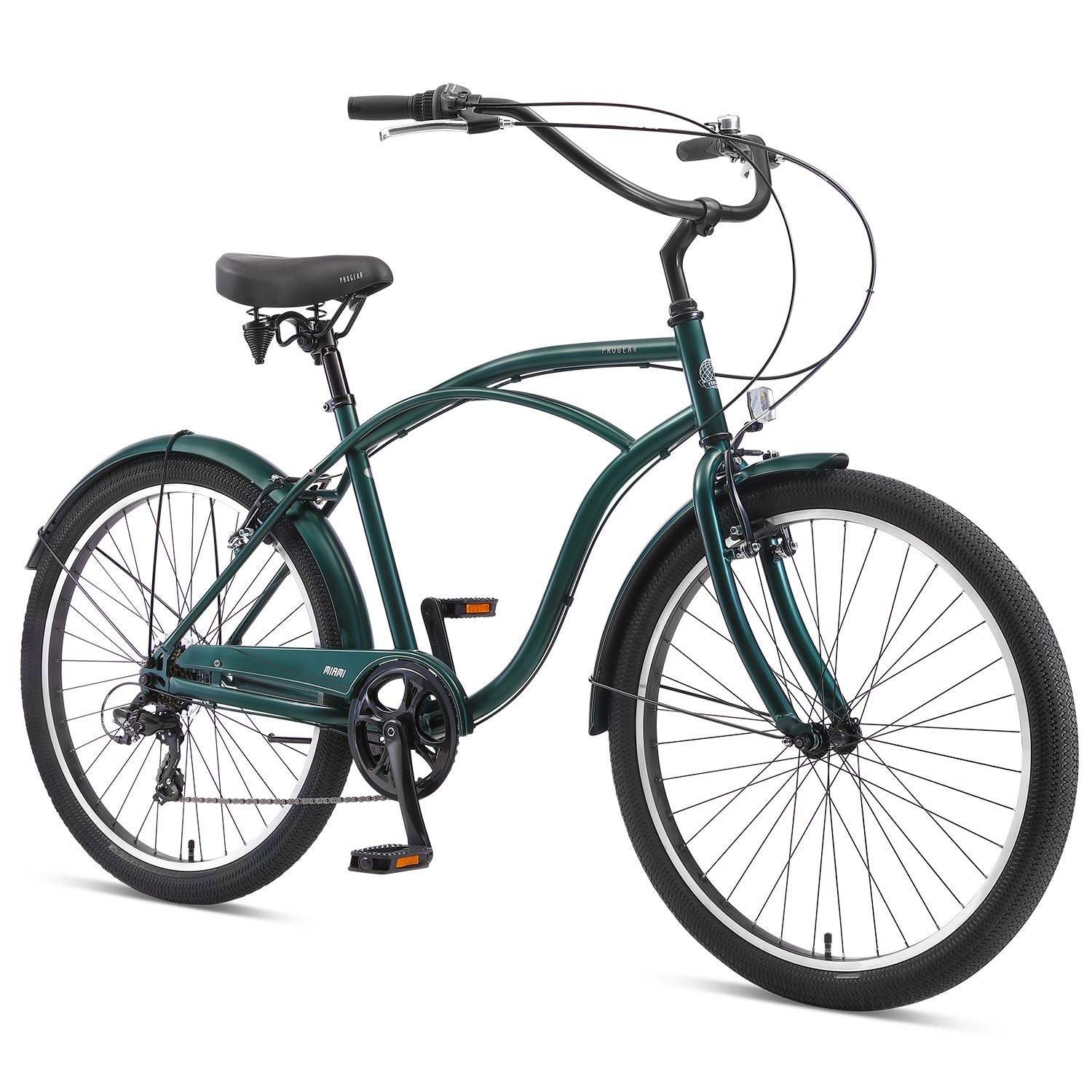 26" Mens Cruiser Bike 7-Speed V-brake - Progear Miami S7