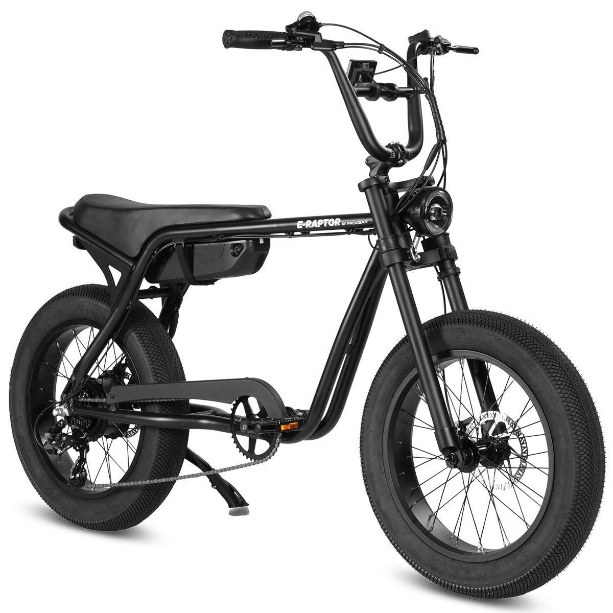 Progear E-Raptor 20" Electric Street Bike - - Matte Black + Throttle
