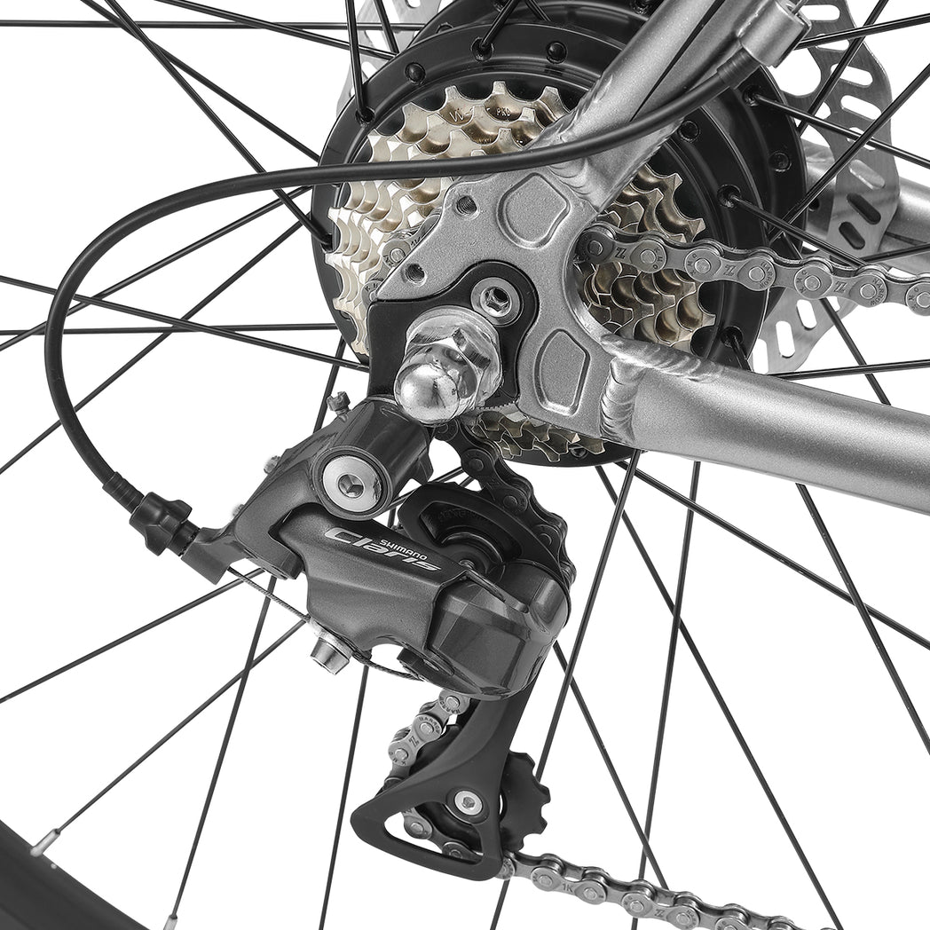 E-Rush 53cm E-Road Bike Grey