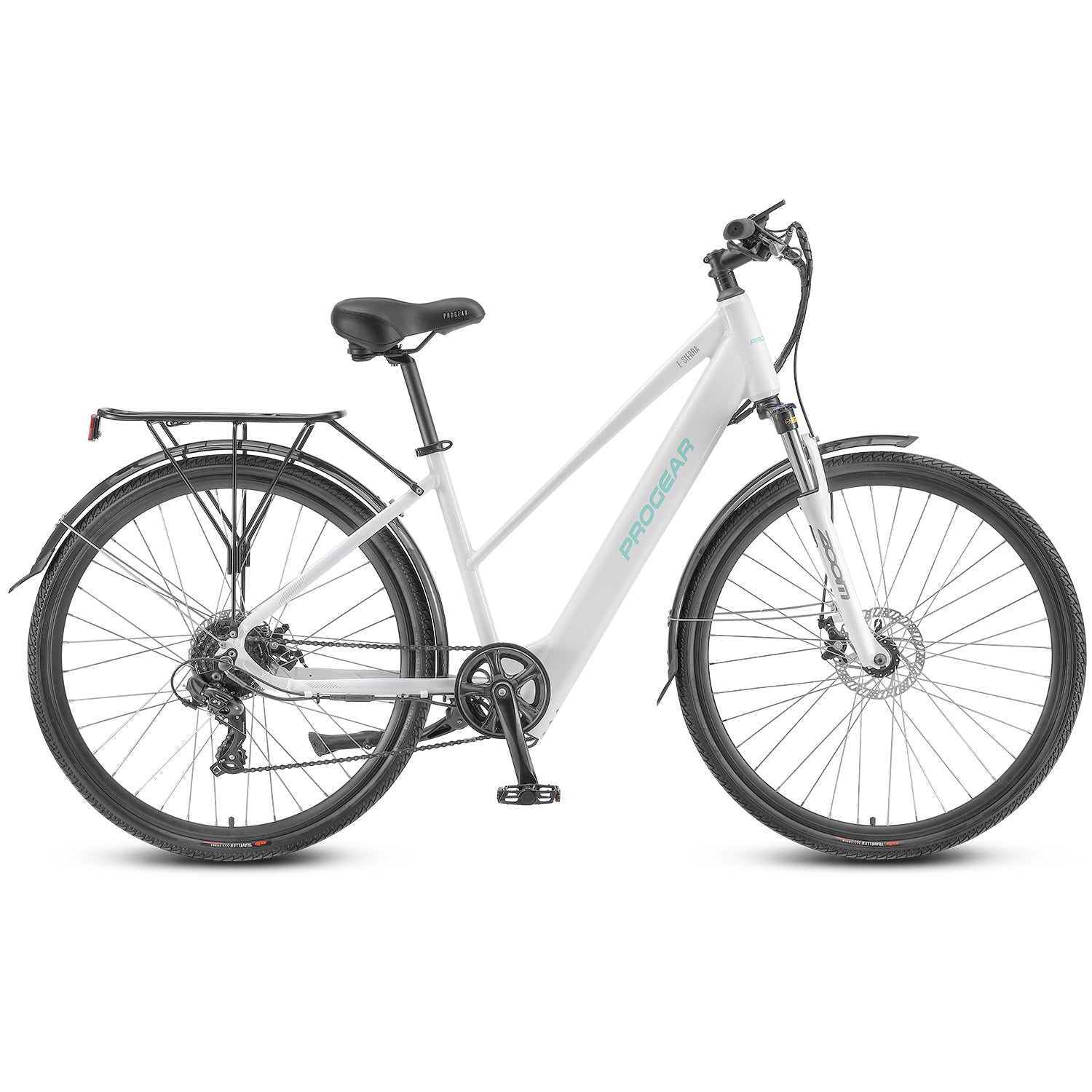 Alloy Frame Hybrid Electric Bike 700c 17" - Ladies, Progear