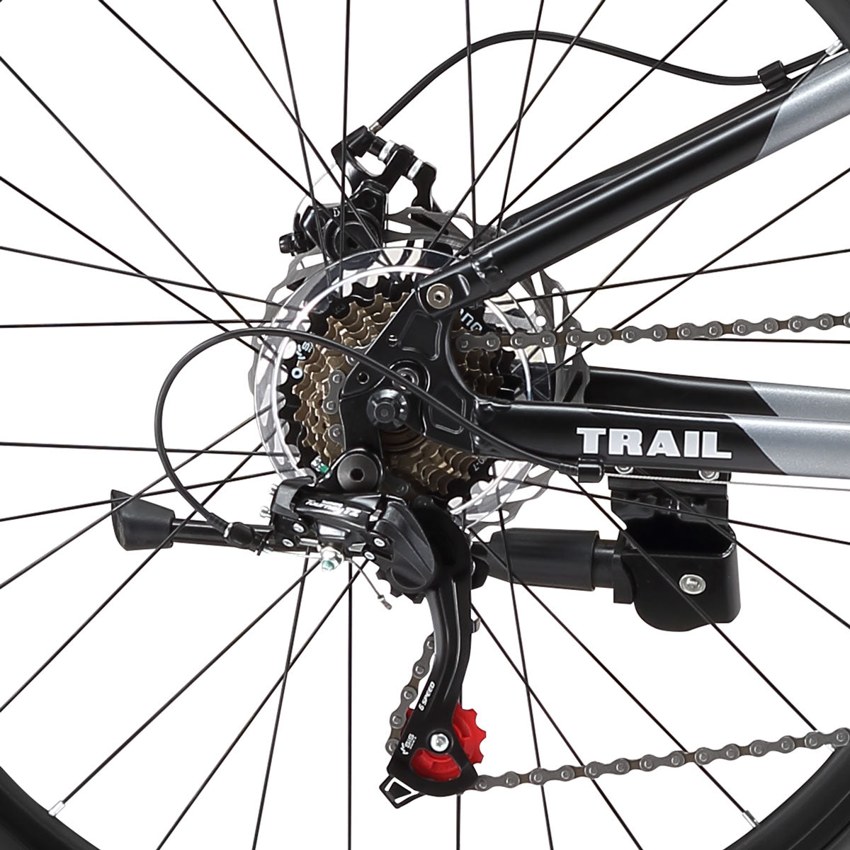 Progear Trail Dual Suspension MTB 26*19" Shadow