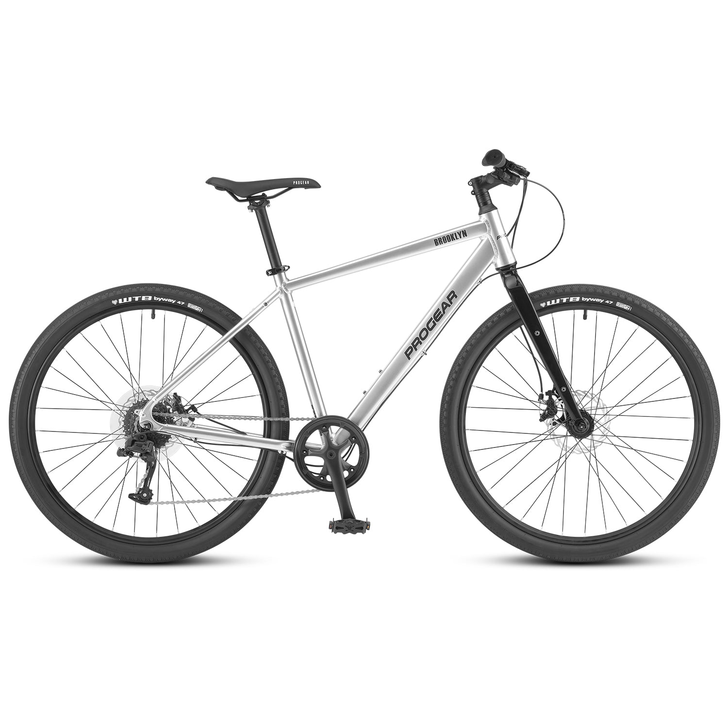 Alloy 27.5" 8-Speed Bike with Leather Saddle, Progear