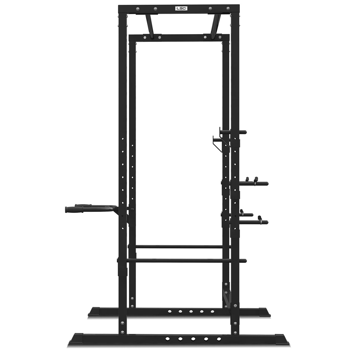 Adjustable Power Rack for Barbell Squats, Bench Press - LSG