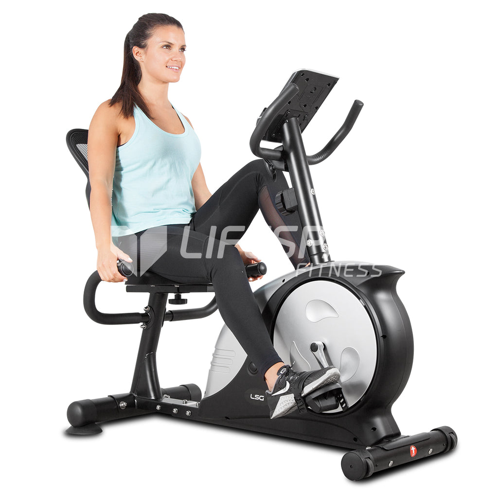 Magnetic Resistance Recumbent Bike with Belt Drive