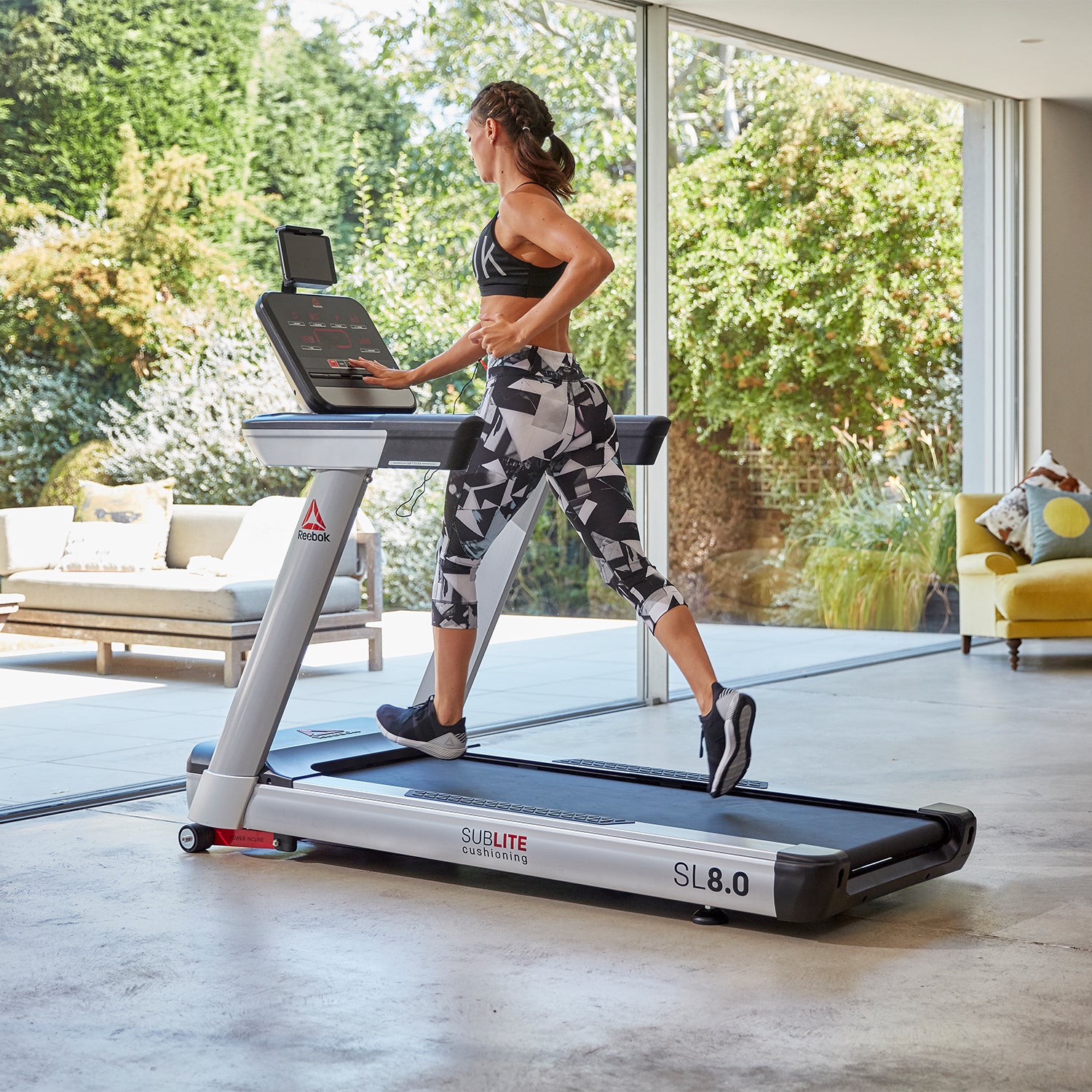 SubLite Cushioning Treadmill, 20kph Max Speed - Reebok