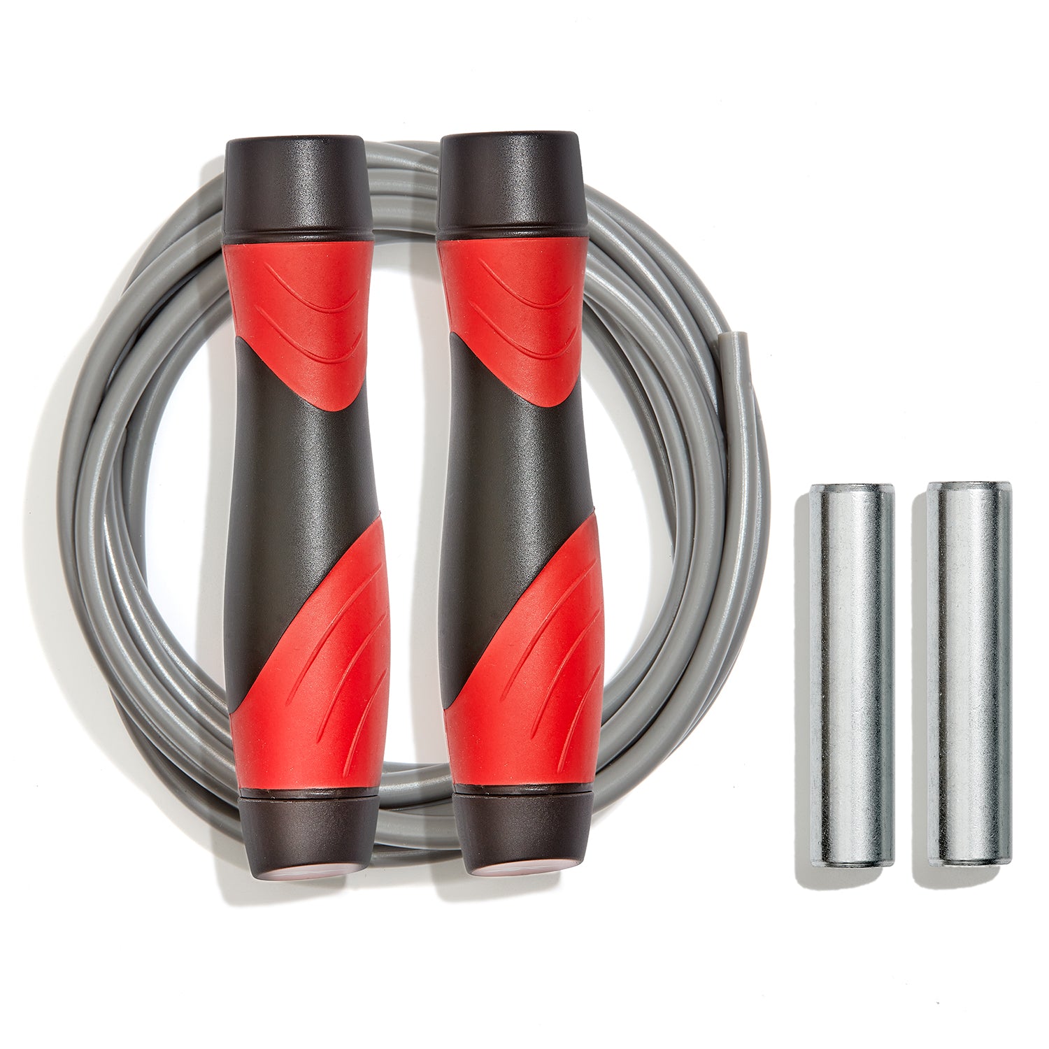 Tangle-Free Skipping Jump Rope, Weight Inserts, 280cm - Reebok