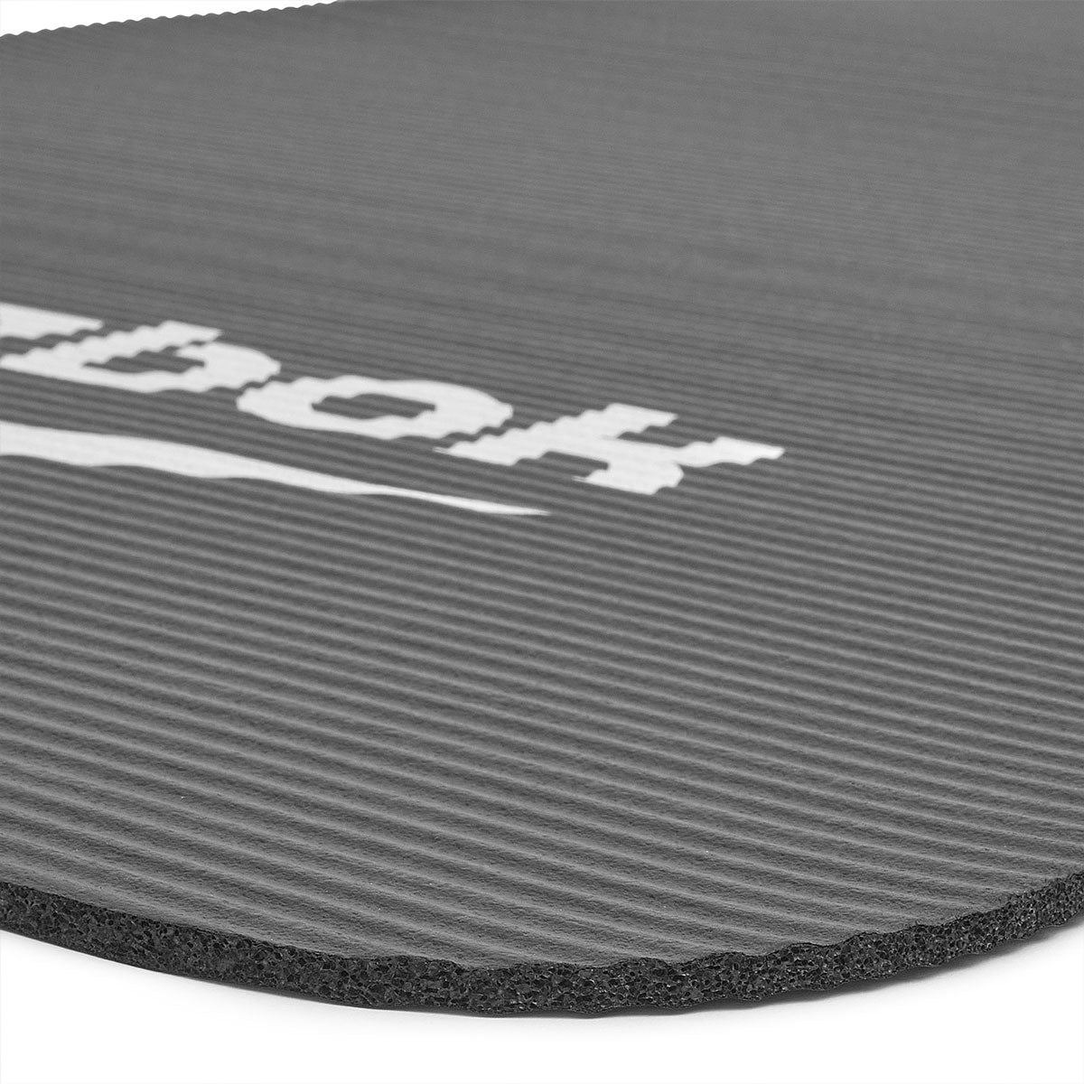 7mm Thick NBR Foam Training Mat, Non-Slip, Black - Reebok