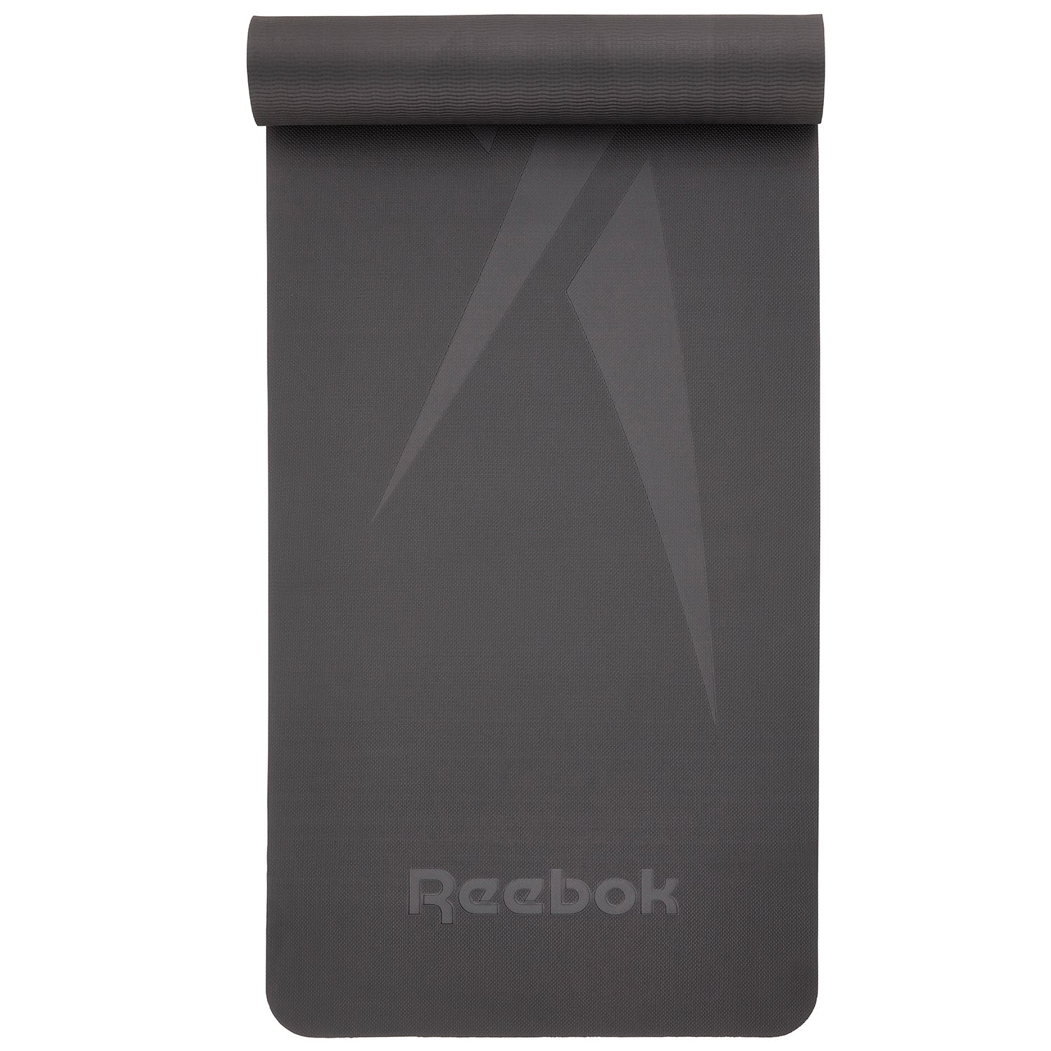 Non-Slip TPE Yoga Mat 5mm, 176x61cm, Black - Reebok