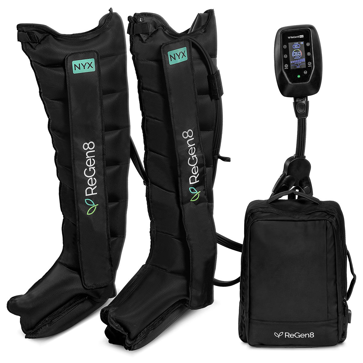 Regen8 Nyx 8-Chamber Compression Recovery Boots Large, 175-190cm
