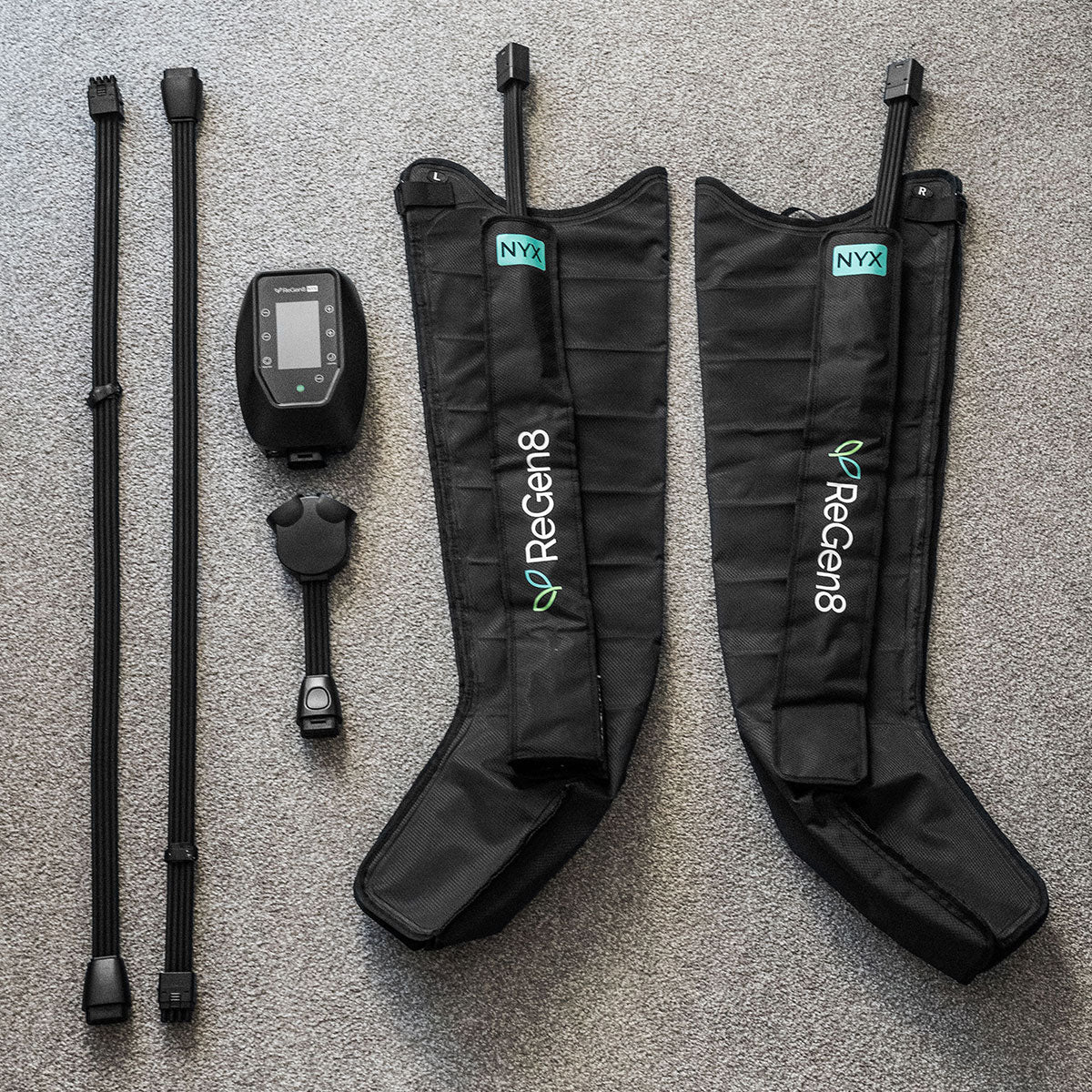 Regen8 Nyx 8-Chamber Compression Recovery Boots Large, 175-190cm