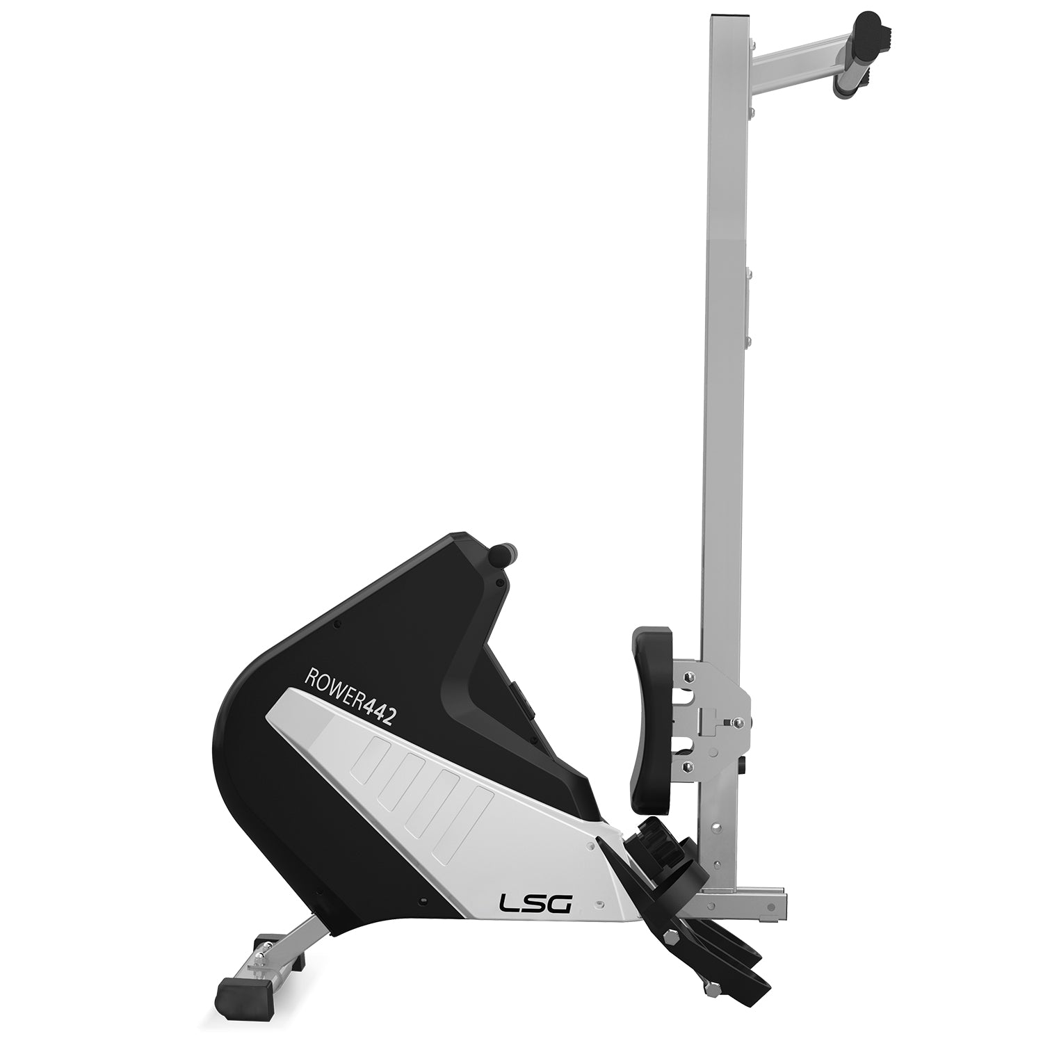 12-Level Magnetic Rowing Machine, LCD, Heavy Flywheel - LSG