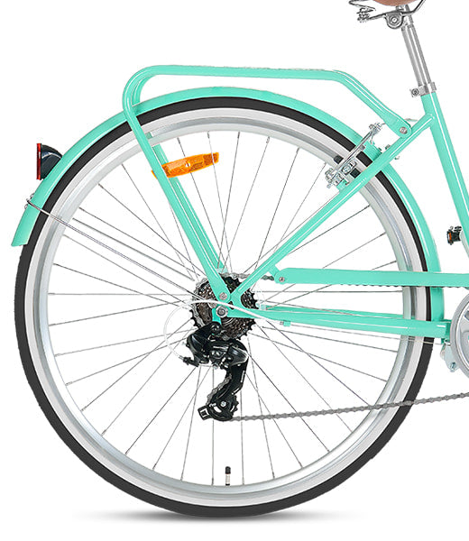 Classic Retro Ladies Bike with Shimano 7 Speed - Progear