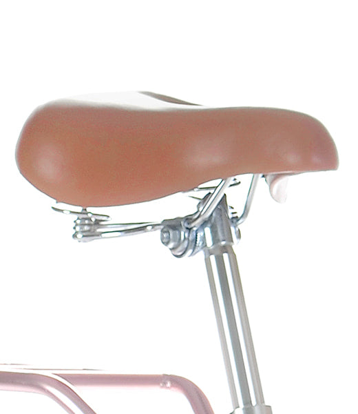 Retro 700c Ladies Bike, Low Step, 7 Speed, Rose Gold, Progear