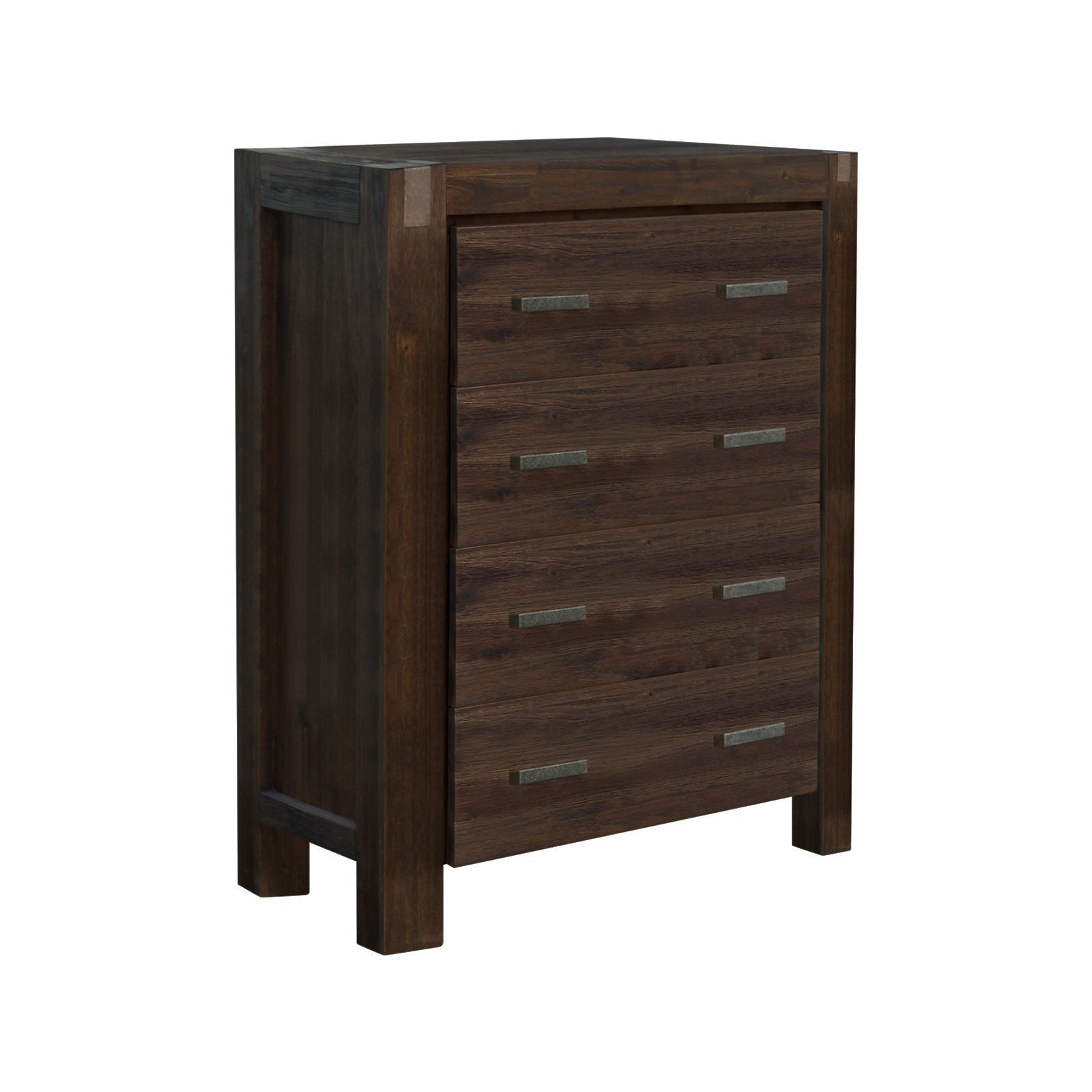 Solid Wood Acacia 5-Piece Bedroom Suite with Storage