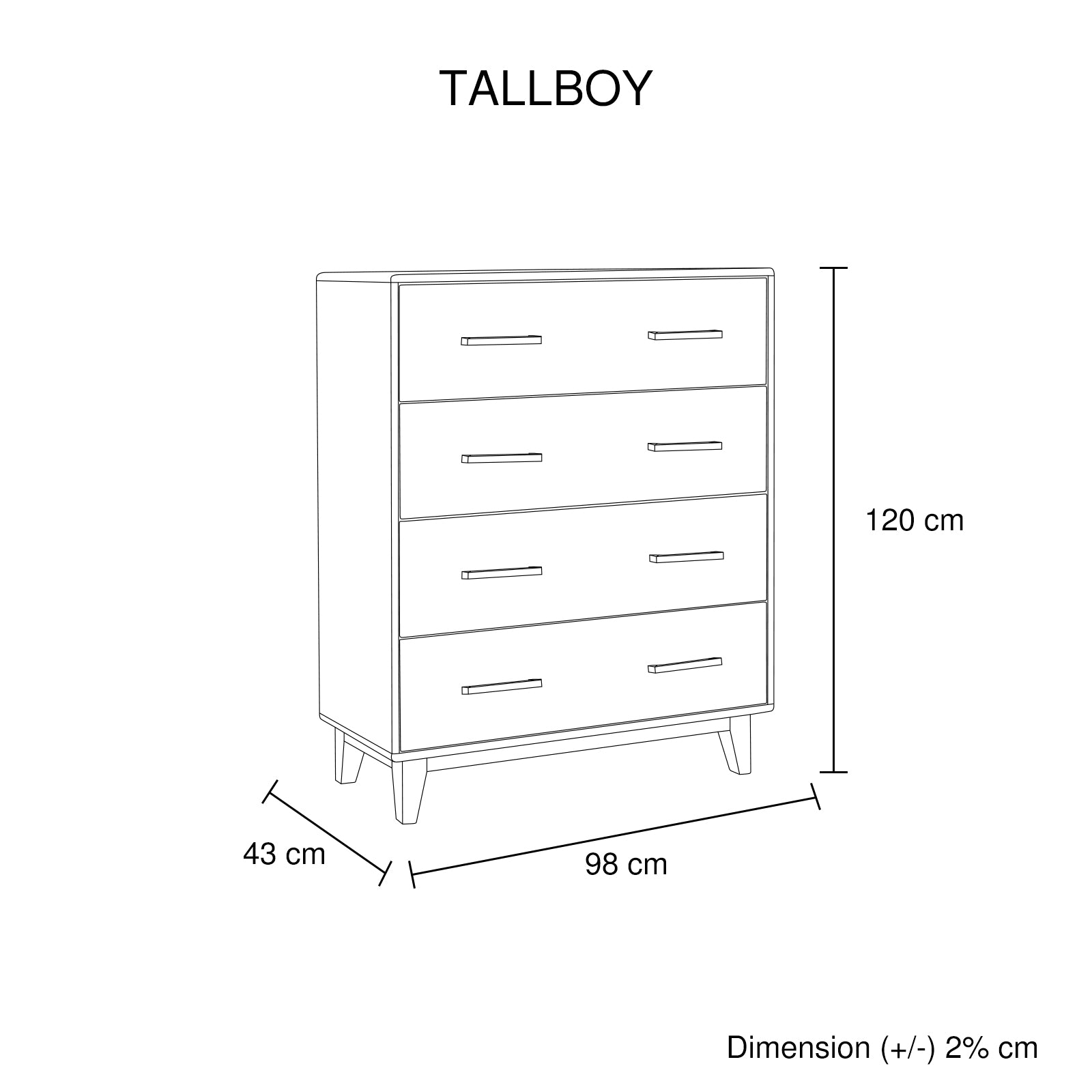 Solid Wood Queen Bedroom Suite with Storage Drawers