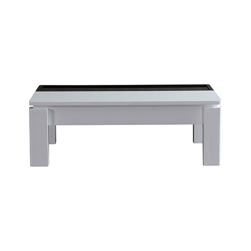 High Gloss Lift Up Top Coffee Table with Storage, MDF