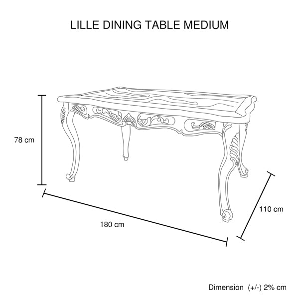 White Washed Oak Wood Dining Set with Linen Seats, 7Pc