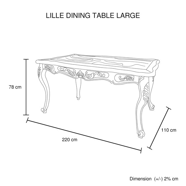 Large Vintage Whitewashed Oak Dining Table with Sturdy Legs