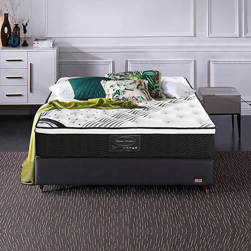 Medium Firm Queen Mattress with Natural Latex & Pocket Springs