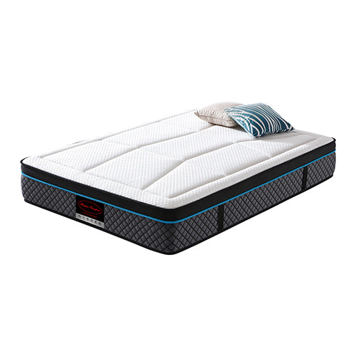 Coolmax King Mattress, Memory Foam, 6 Zone Pocket Coil, Soft Firmness