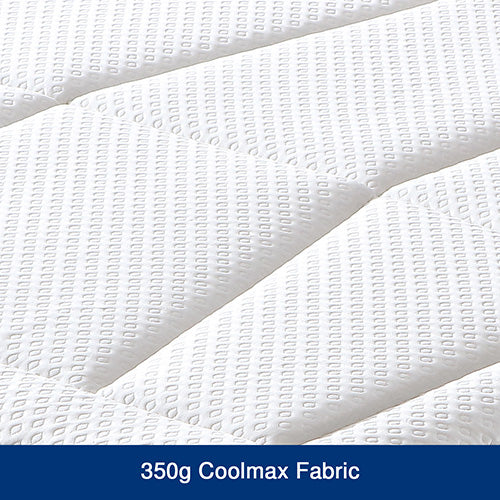 Coolmax King Mattress, Memory Foam, 6 Zone Pocket Coil, Soft Firmness