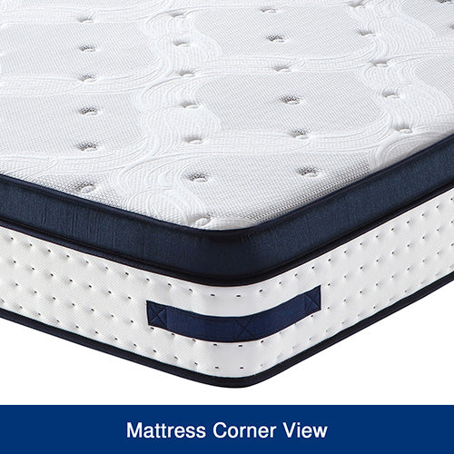 Firm Queen Mattress with Pocket Coils & Latex Layer