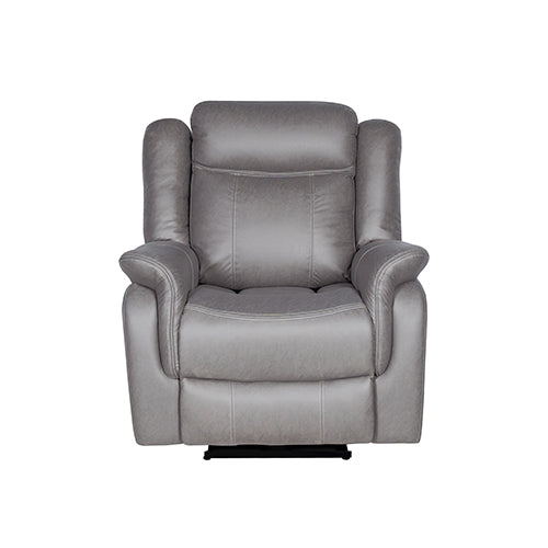 Luxurious Fabric Recliner Set with Metal Frame, Multi-Level