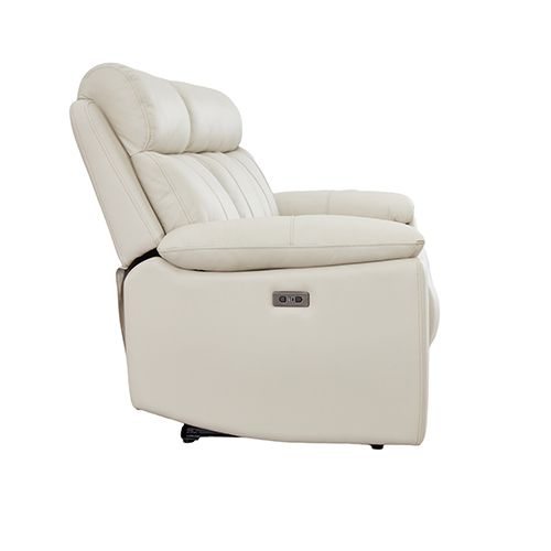 1 Seater Top Grain Leather Electric Recliner Sofa