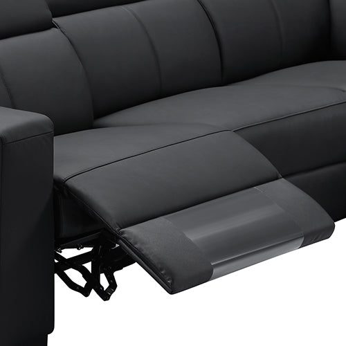 Premium Leather 6-Seater Electric Recliner Corner Sofa