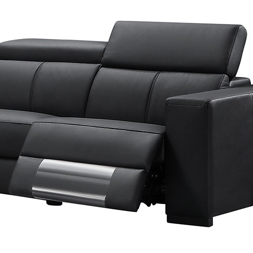 Premium Leather 6-Seater Electric Recliner Corner Sofa