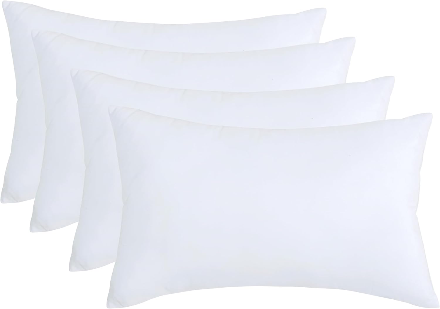 Ultra Soft Plush Microfibre Medium Firm Pillows - 4 Pack Gioia Casa