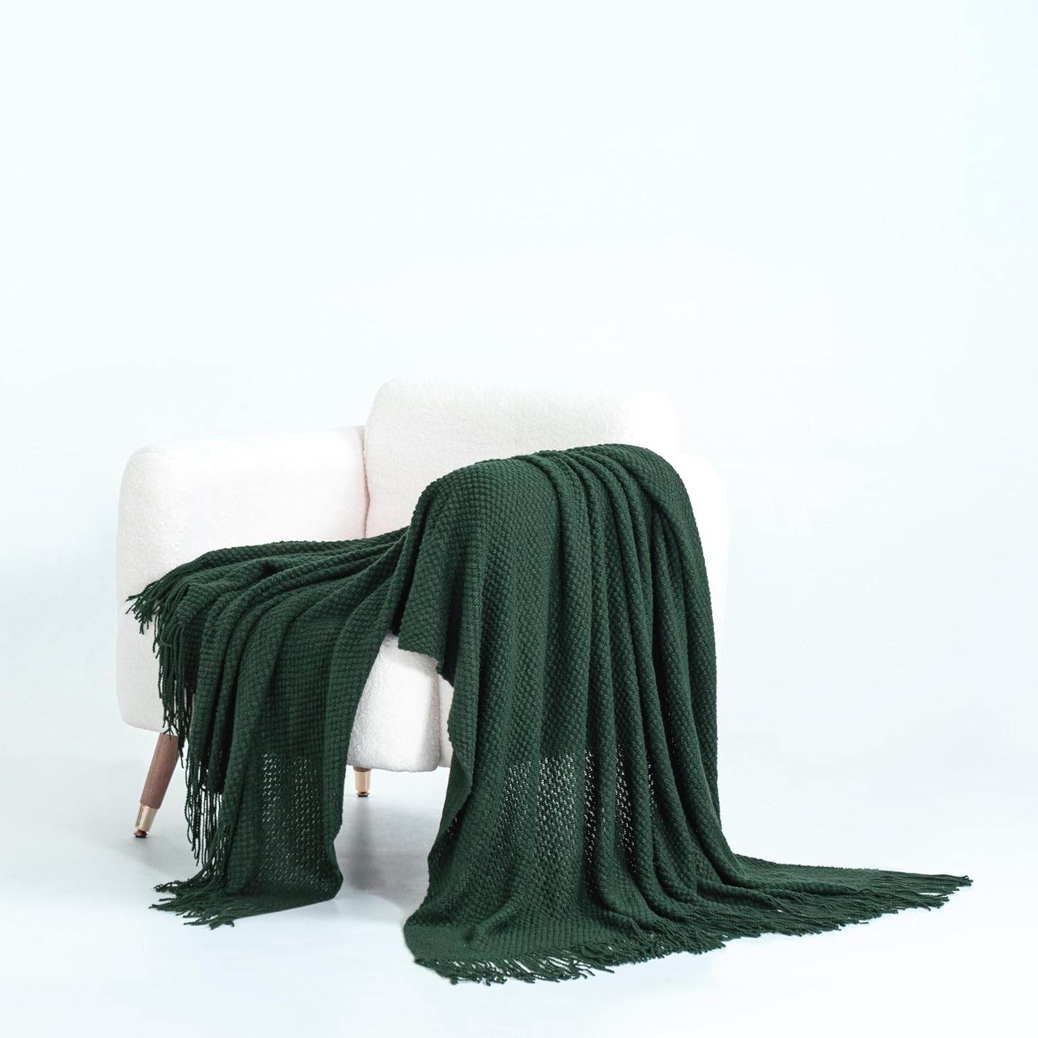 Ultra-Soft Micro Plush Knitted Throw Blanket - Gioia Casa