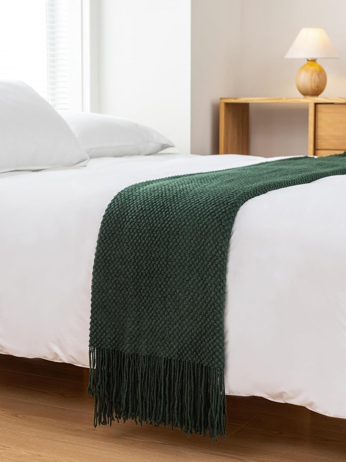 Ultra-Soft Micro Plush Knitted Throw Blanket - Gioia Casa