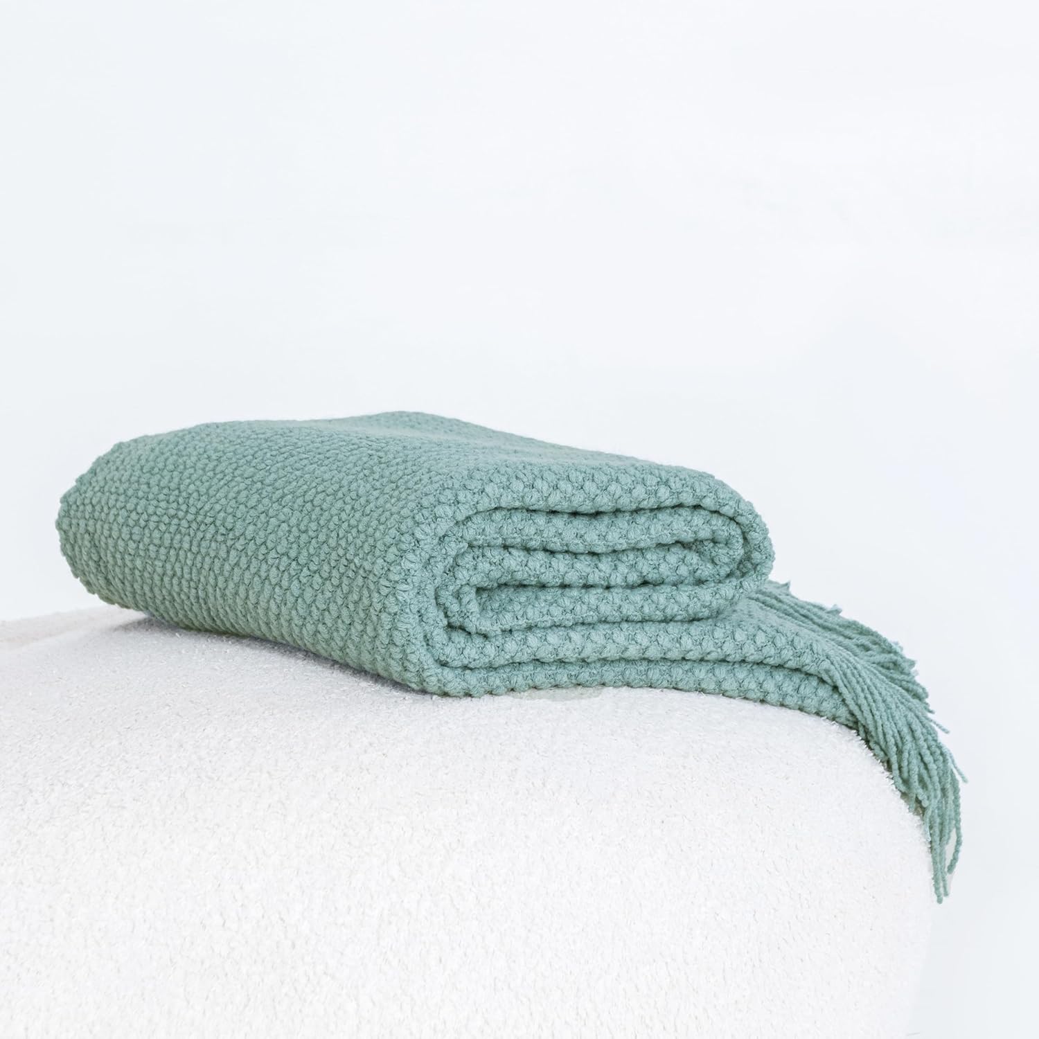 Ultra-Soft Micro Plush Knitted Throw Blanket - Gioia Casa