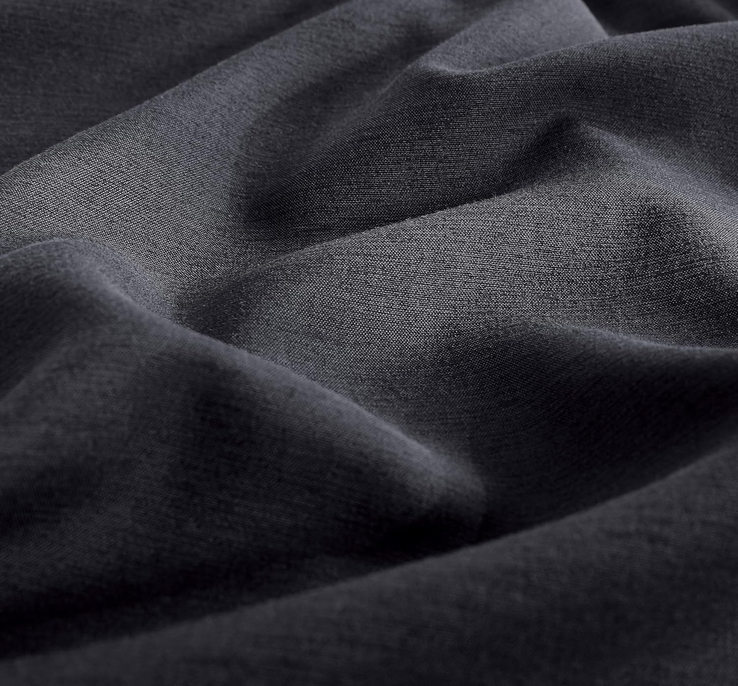 Bamboo Microfibre Quilt Cover Set - Charcoal - Single