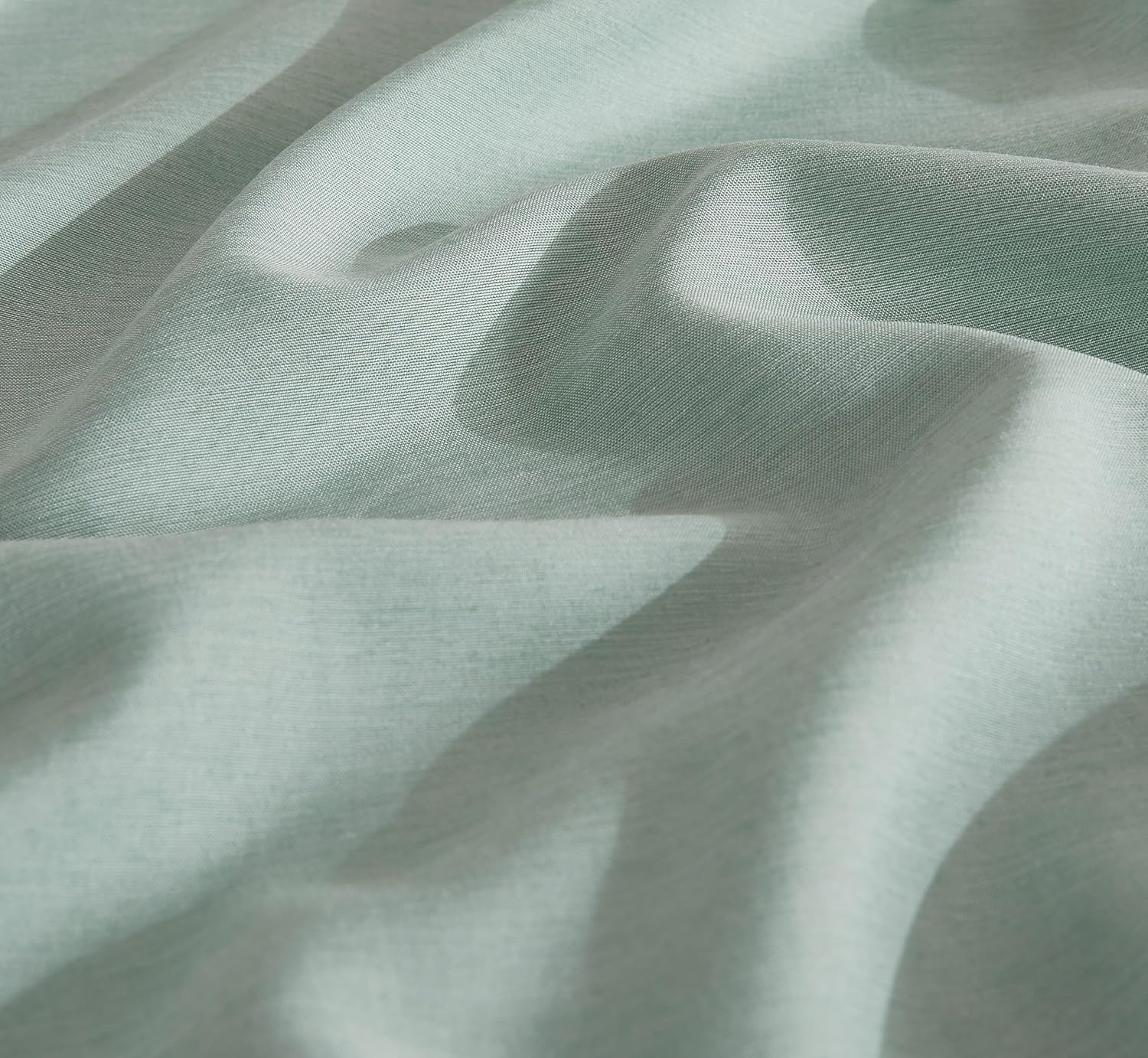 Bamboo Microfibre Quilt Cover Set - Sage Green - Single