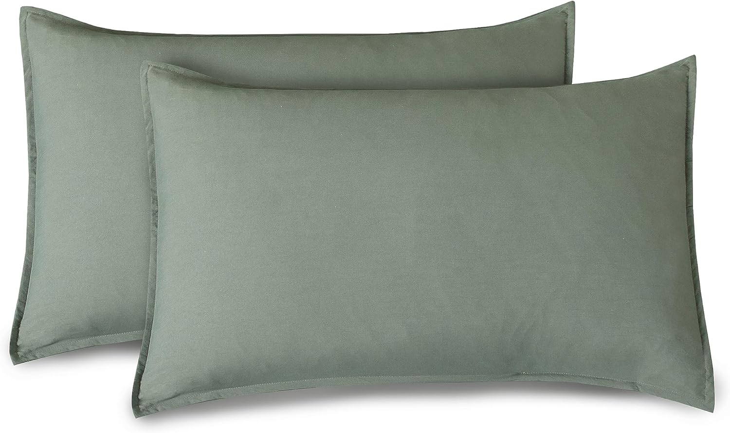 Ultra-Soft Microfibre Quilt Cover Set Single Size, Khaki Green