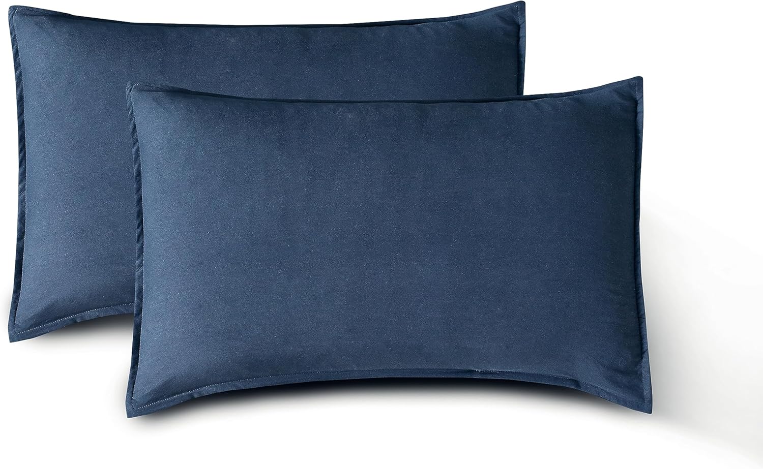 Soft Navy Vintage Microfibre Sheet Set, Single - CleverPolly