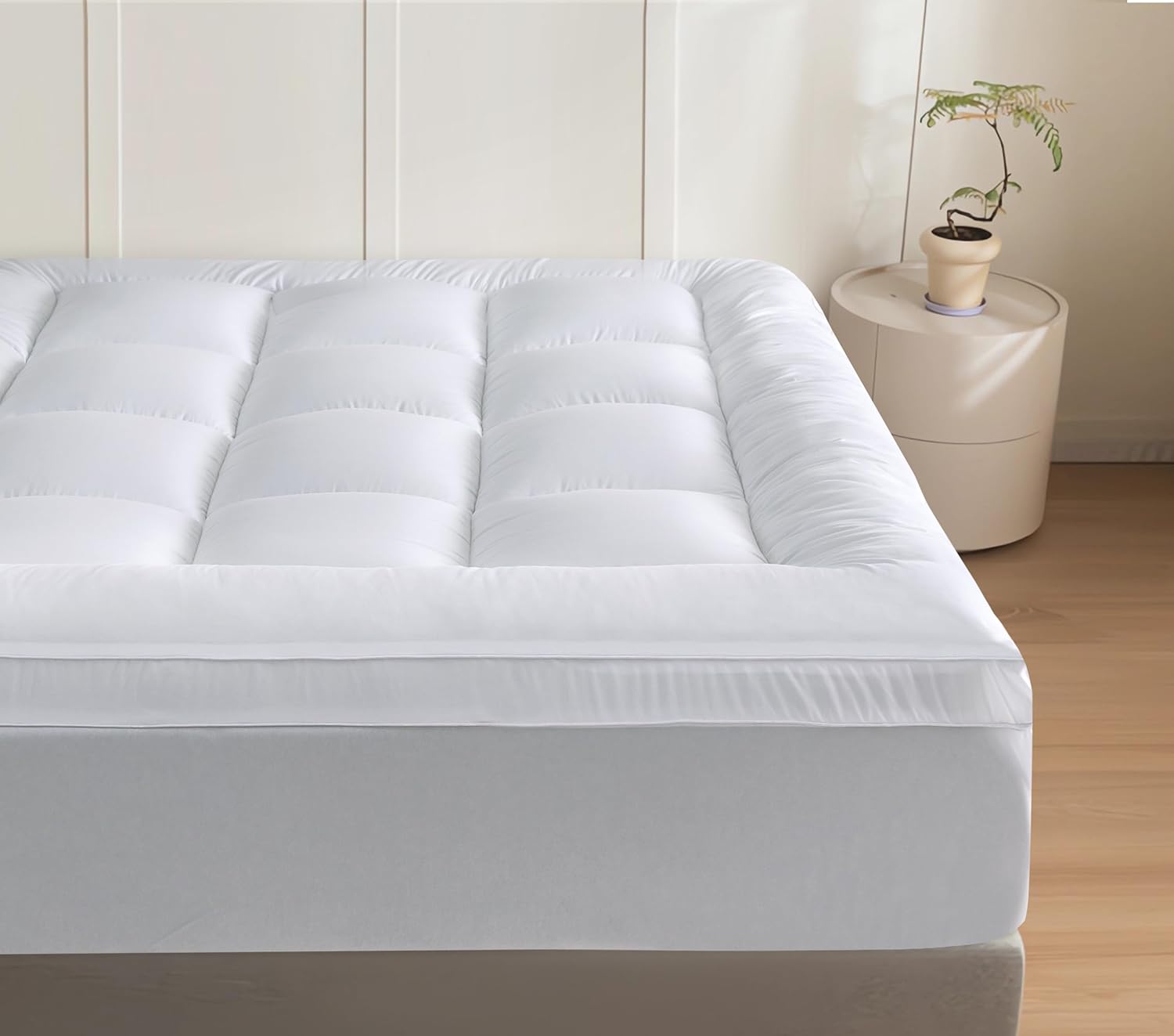 Ultra Soft Breathable 1000GSM Single Mattress Topper - Gioia Casa