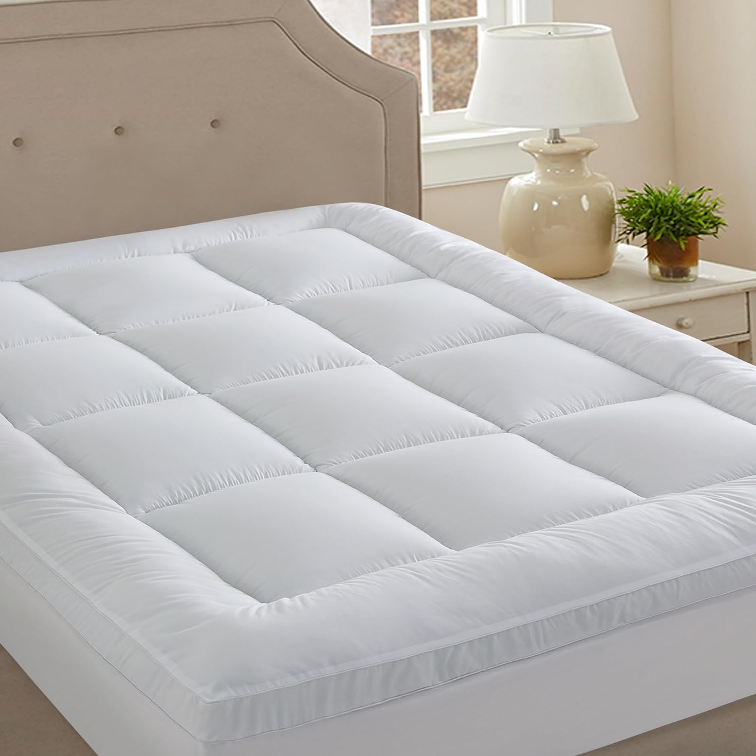 Ultra Soft Breathable 1000GSM Single Mattress Topper - Gioia Casa