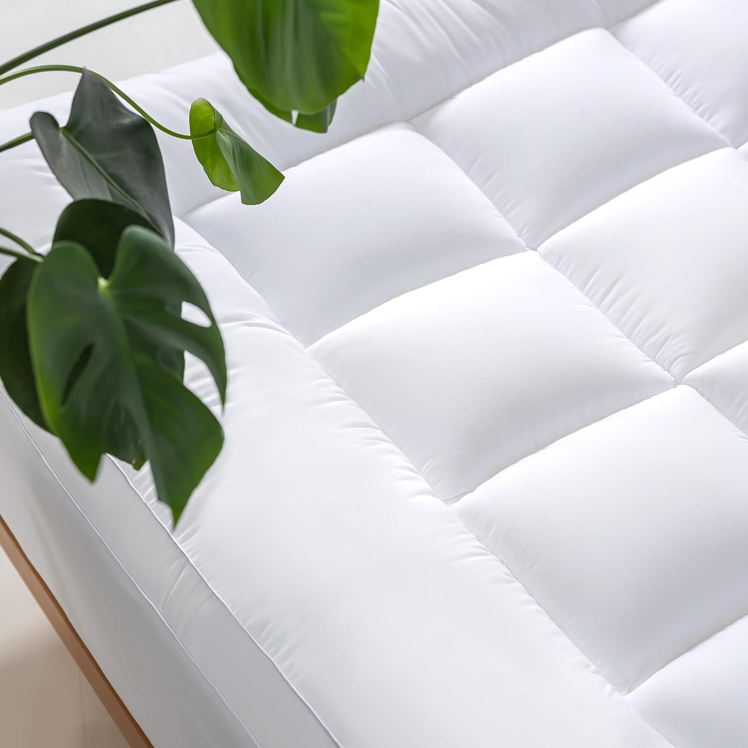 Ultra Soft Breathable 1000GSM Single Mattress Topper - Gioia Casa