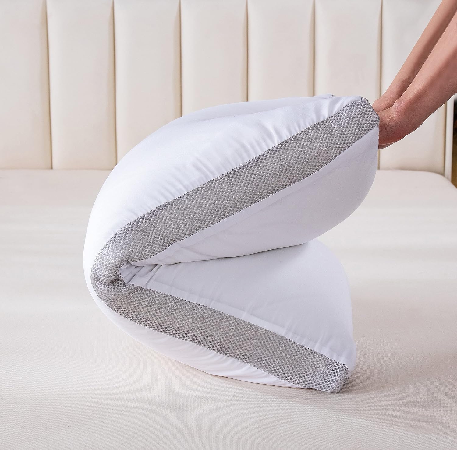 Bamboo Cooling & Breathable Pillows Twin Pack - Gioia Casa