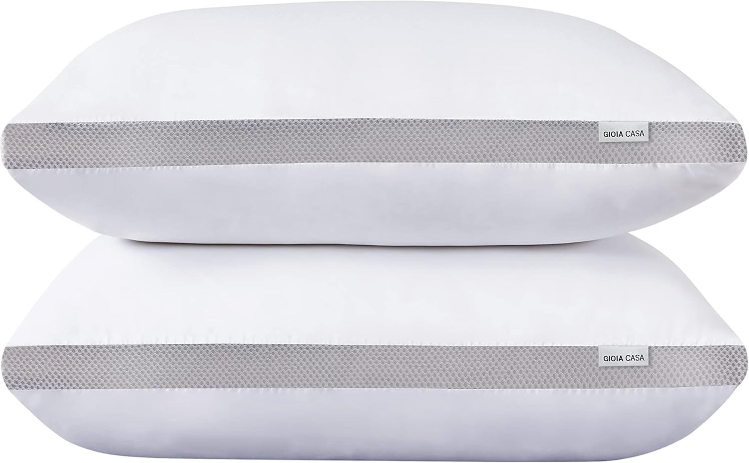 Bamboo Cooling & Breathable Pillows Twin Pack - Gioia Casa