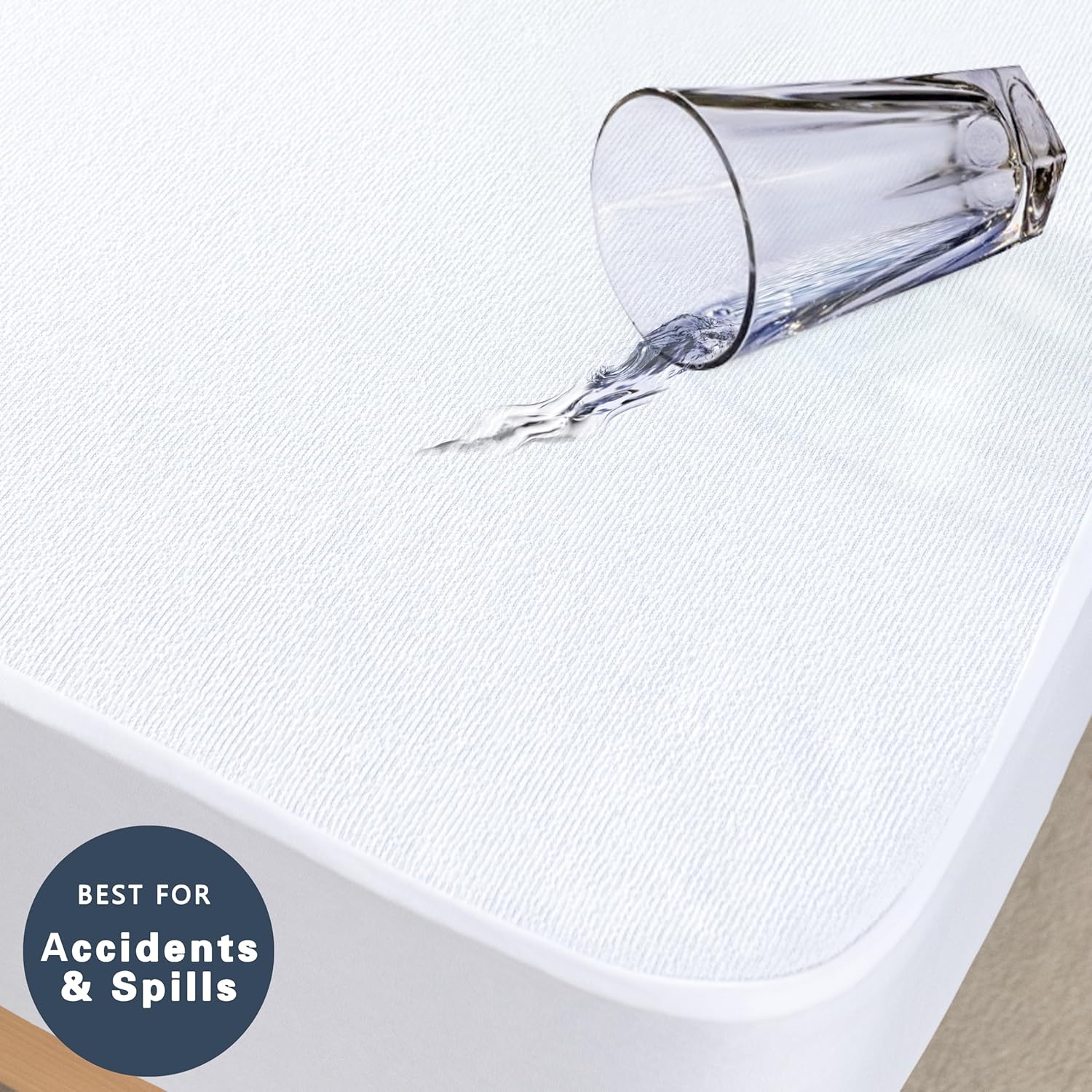 Hypoallergenic Waterproof Mattress Protector - Double | CleverPolly