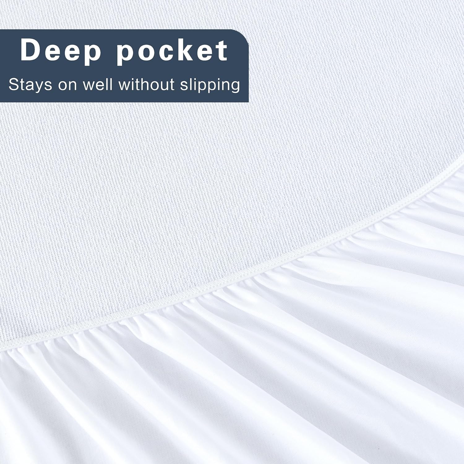 Hypoallergenic Waterproof Mattress Protector - Double | CleverPolly