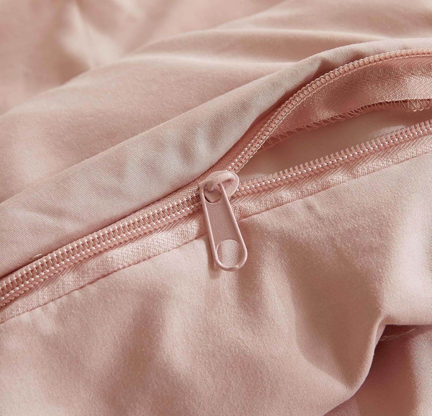Vintage Washed Microfibre Quilt Cover Set Pink, Double