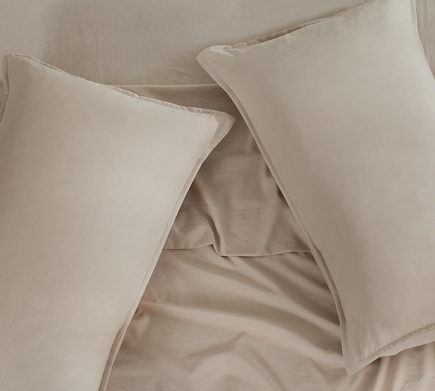 Hypoallergenic Microfibre Sheet Set Double - Linen | CleverPolly