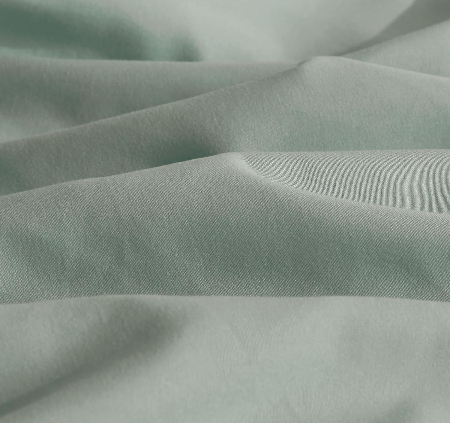 Vintage Washed Microfibre Sheet Set Sage, Double