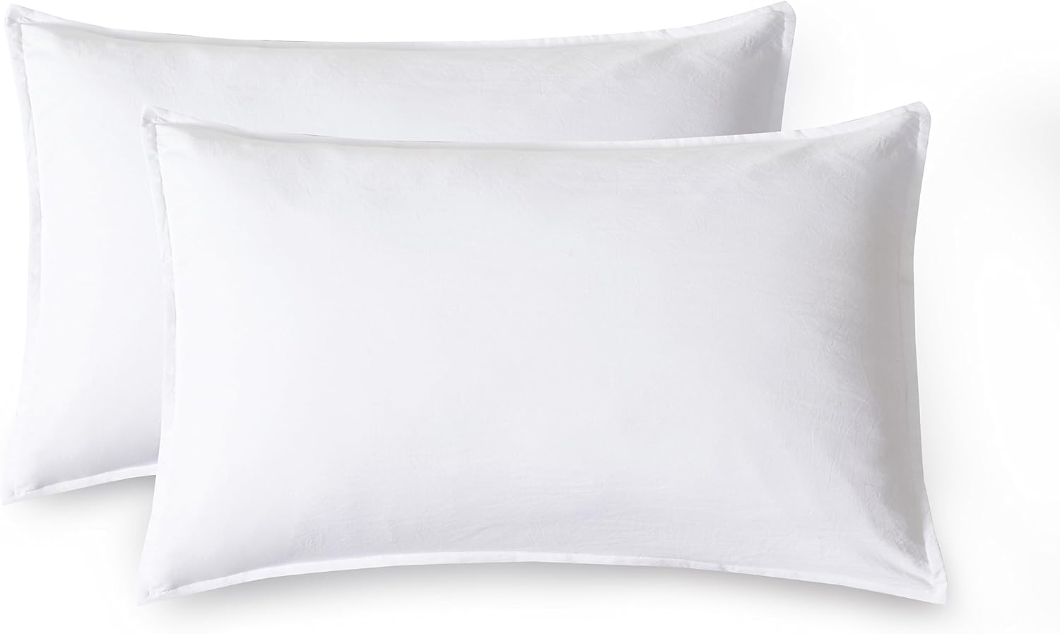 Ultra-Soft Microfibre Quilt Cover Set (3Pcs) White Queen - CleverPolly